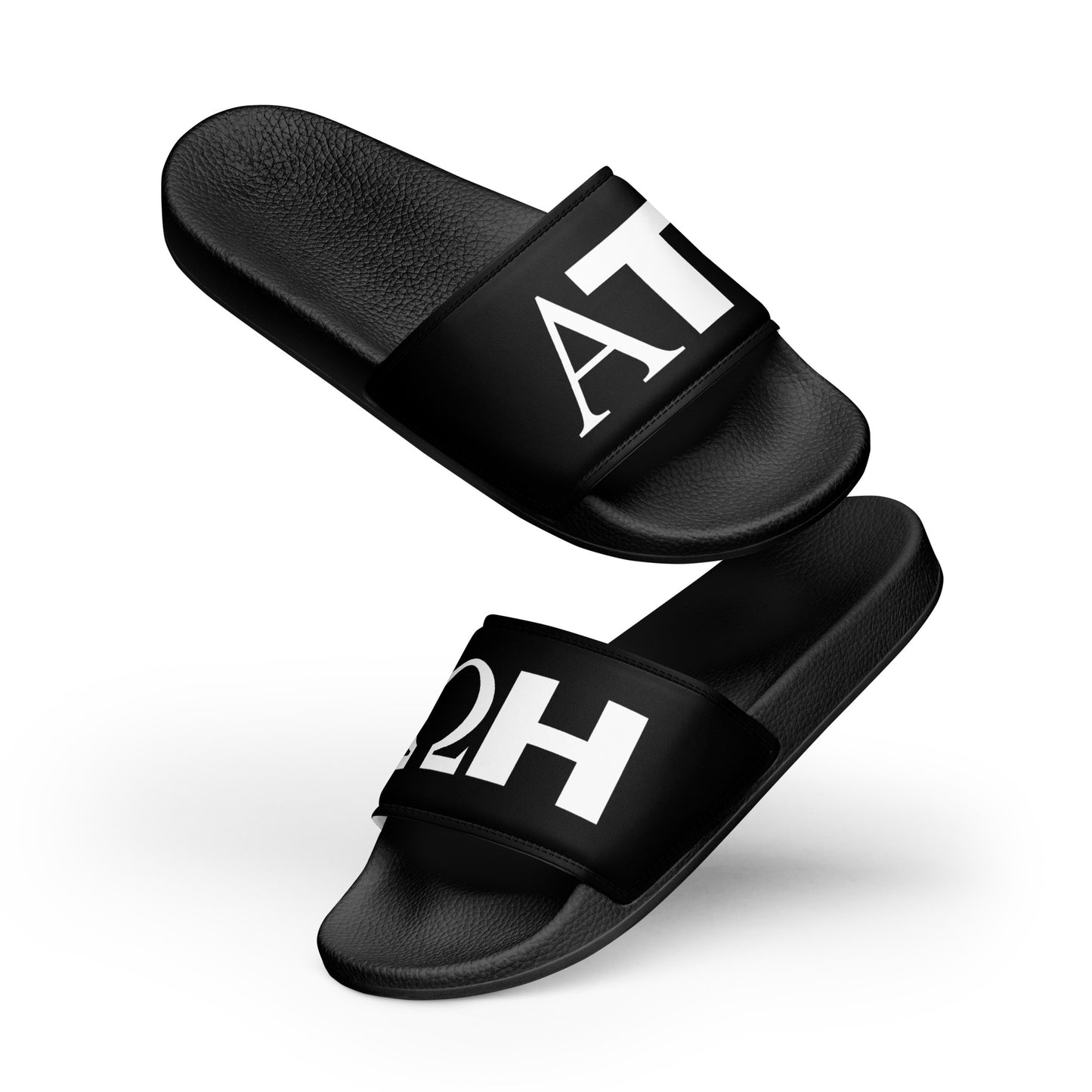 Men’s Alpha/Omega Slides | White Logo | Varsity Collection