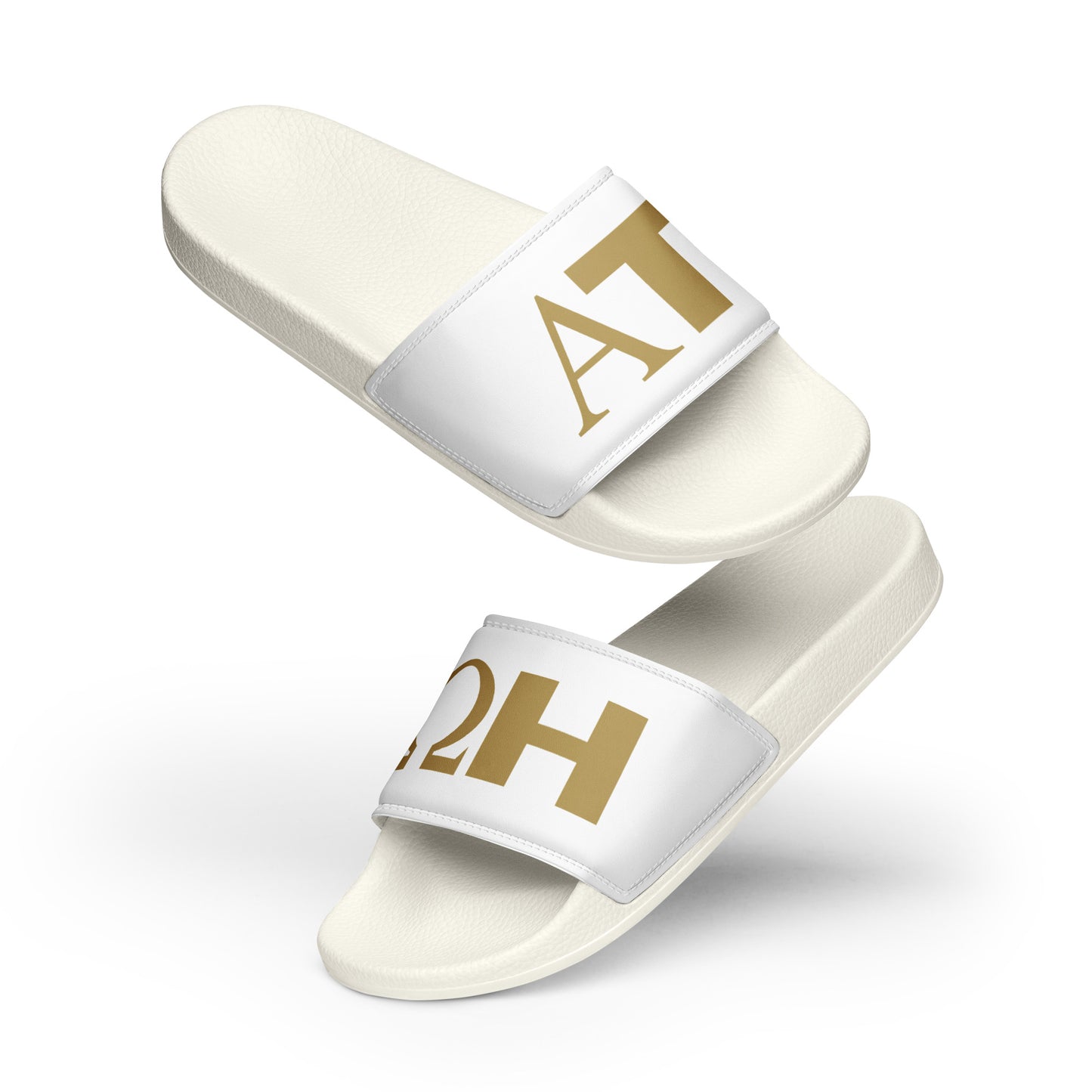 Men’s Alpha/Omega Slides | Gold Logo | Varsity Collection
